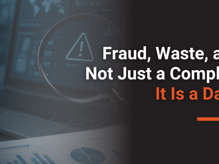Fraud, Waste, and Abuse
